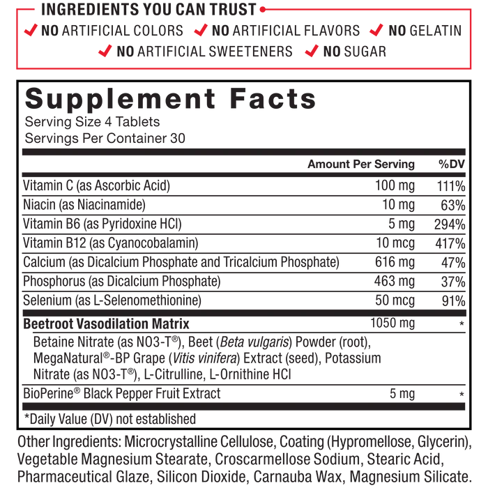 Force Factor Total Beets 120 Tablets