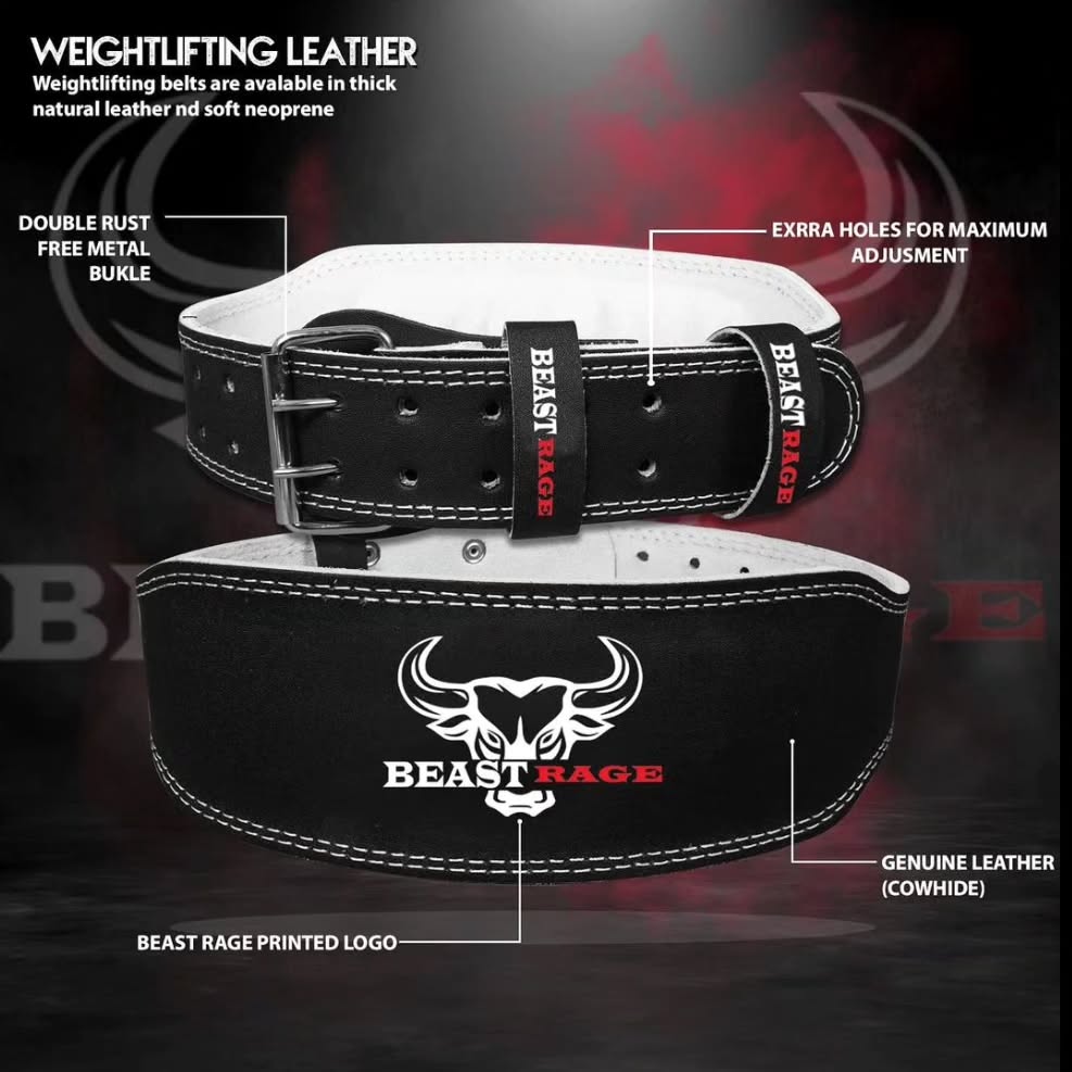 BEAST RAGE Weight Lifting belt