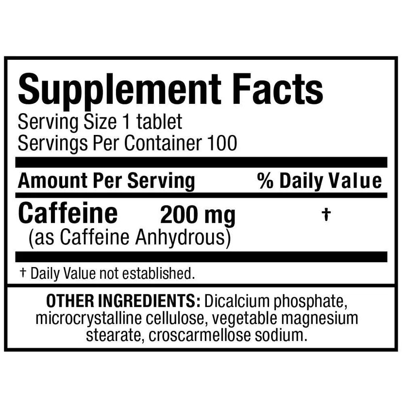 Allmax Caffeine 100 tablets