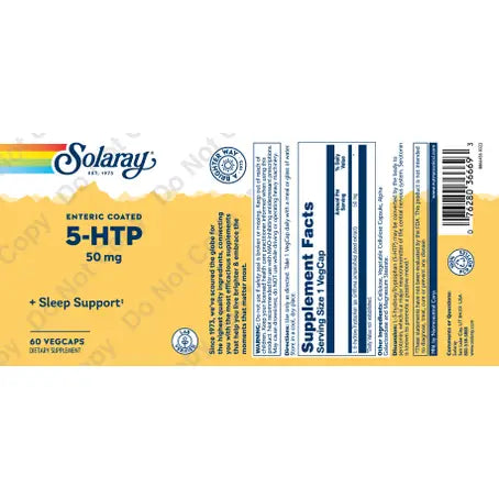 Solaray 5-HTP / 60 capsules