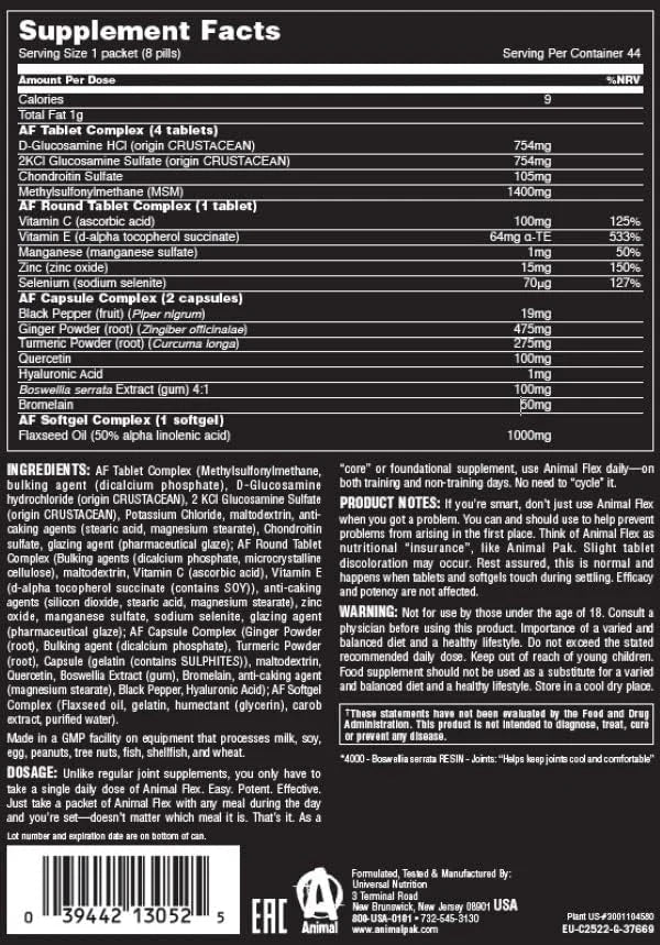 Animal Flex / 44 packs