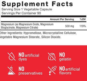Force Factor Magnesium / 90 capsules
