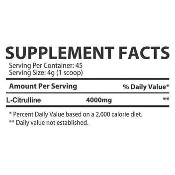 MuscleRulz L-Citrulline powder