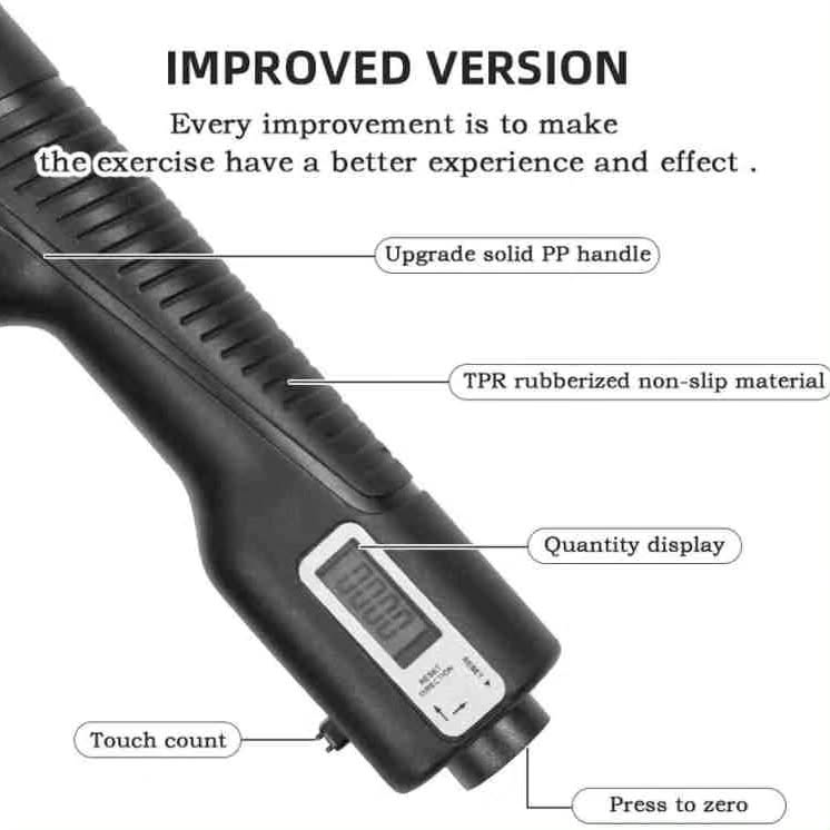 The adjustable grip strengthener