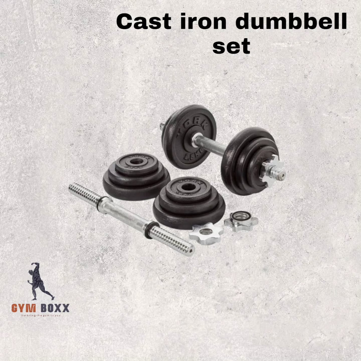 Cast Iron Dumbbell Set