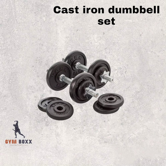 Cast Iron Dumbbell Set