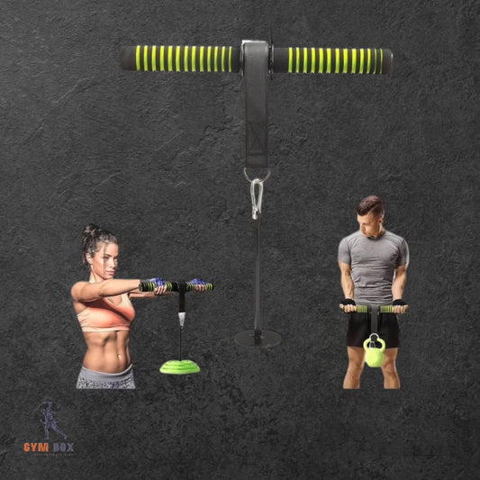 Forearm wrist roller