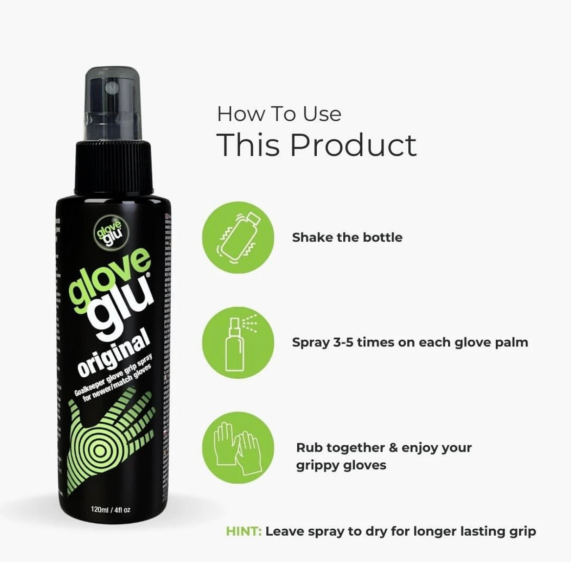 Goalkeeper gloves glue