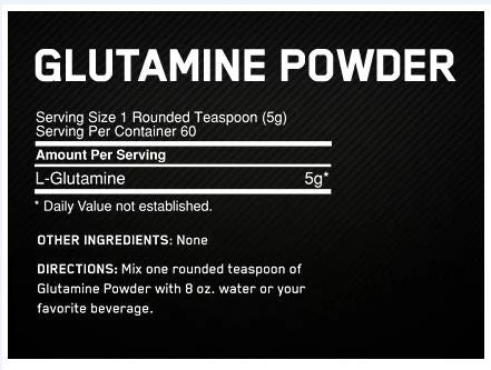 Optimum Nutrition Glutamine / 60 servings