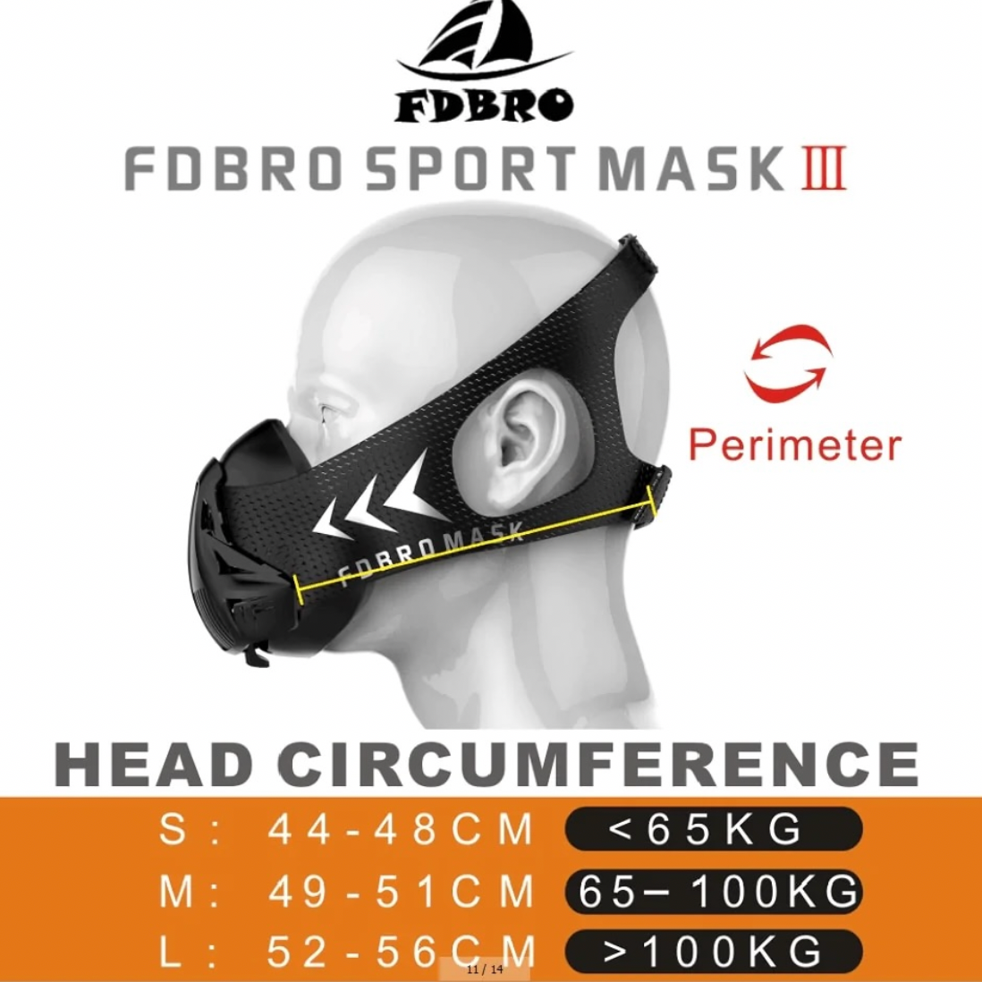 FDBRO Sports Mask