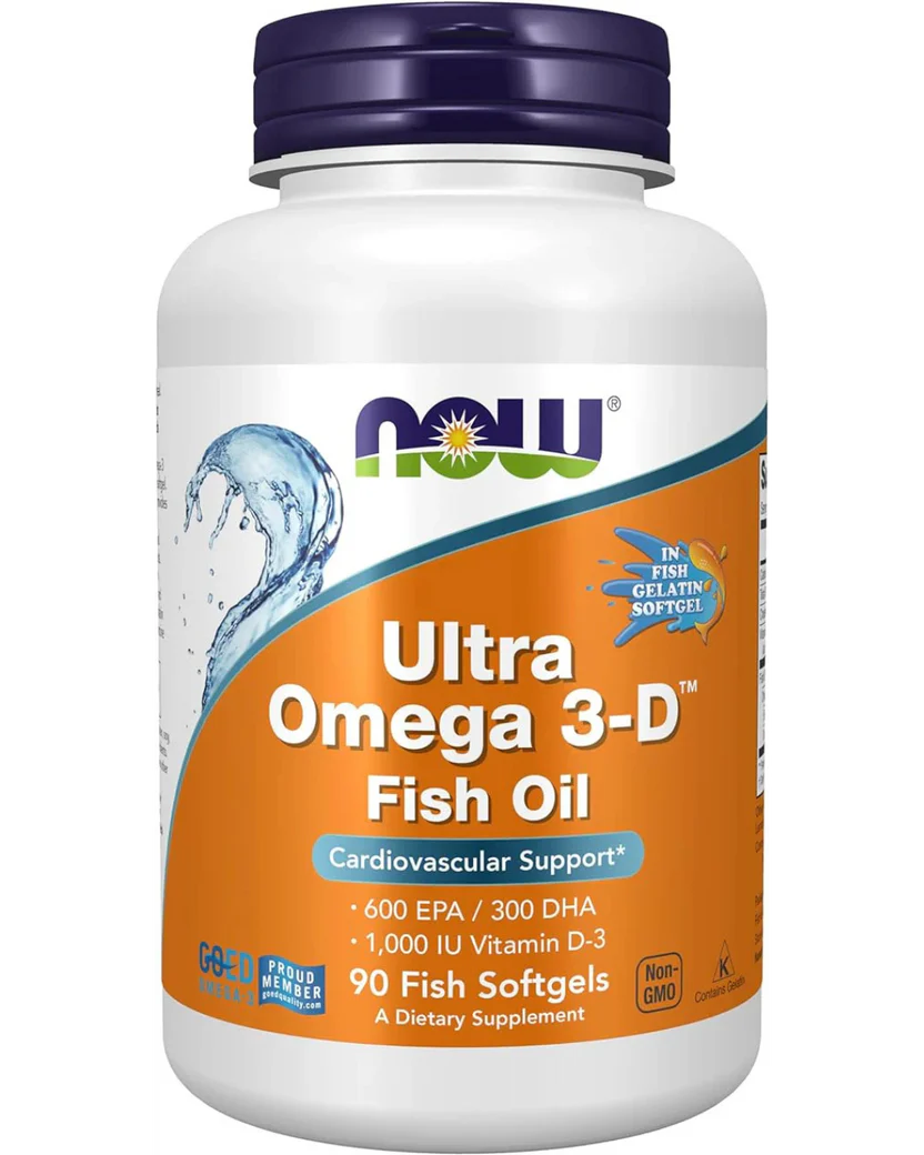 Now Foods Ultra Omega 3-D / 90 softgels