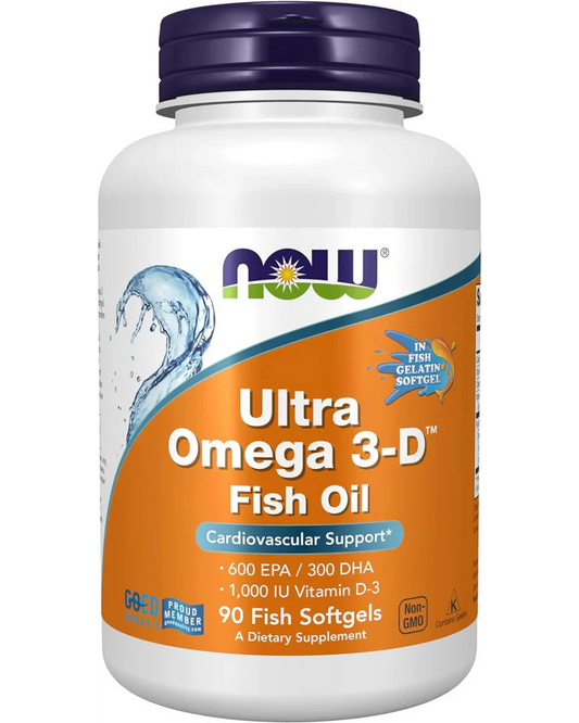 Now Foods Ultra Omega 3-D / 90 softgel