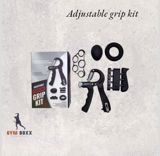 Hand grip strengthener kit