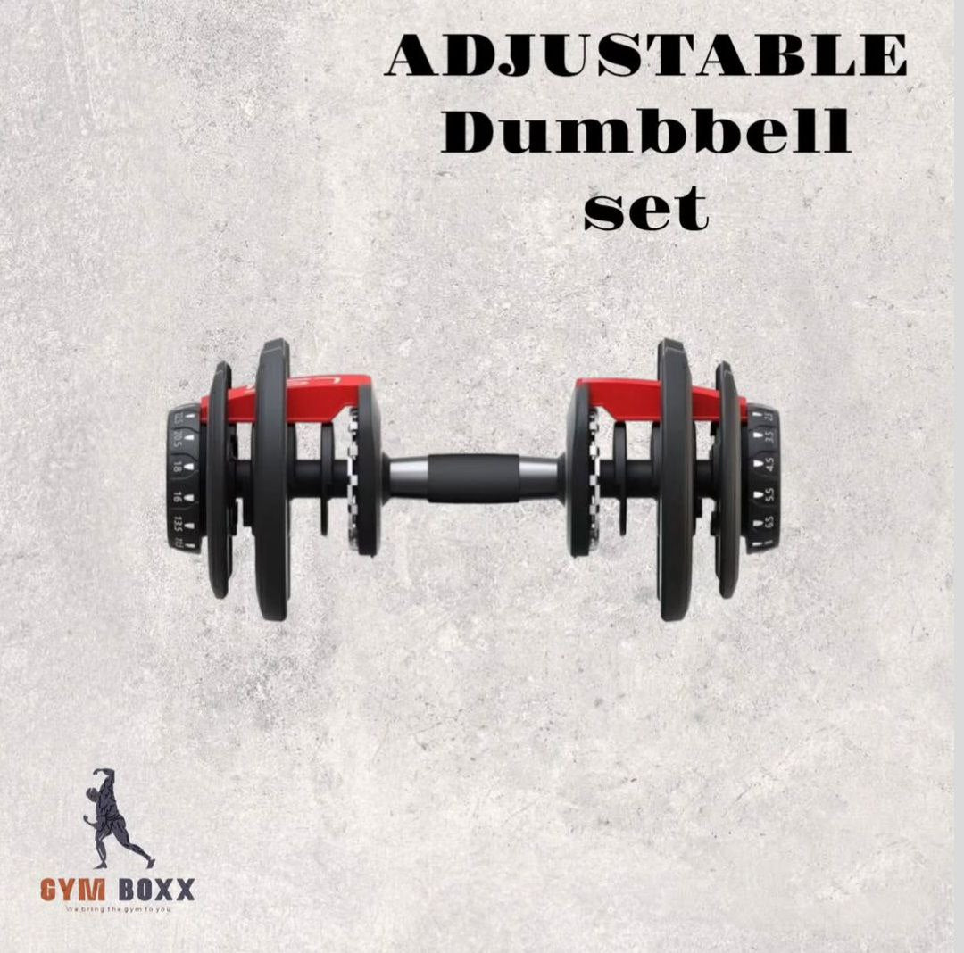Adjustable Dumbbell Set