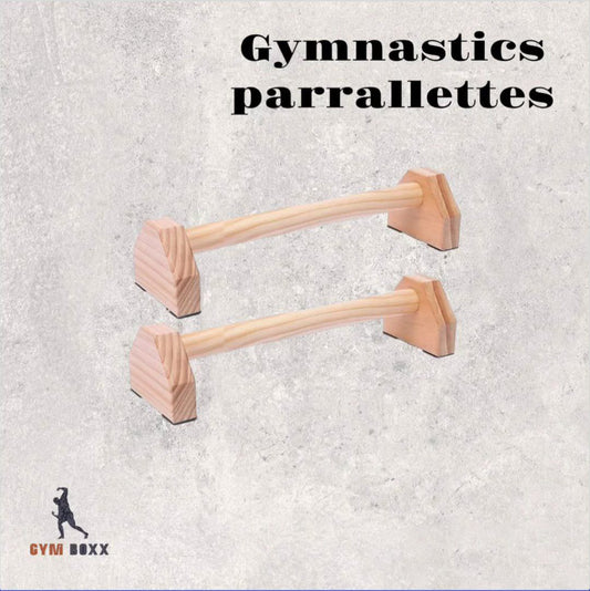Pair Wooden Gymnastic parrallettes