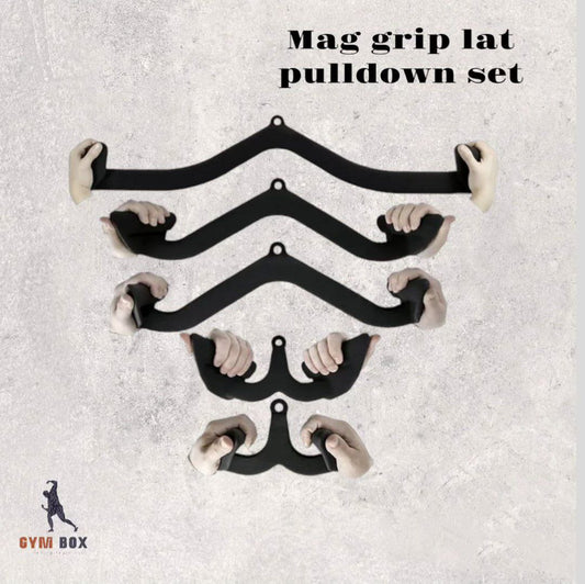 Mag grip lat pulldown set