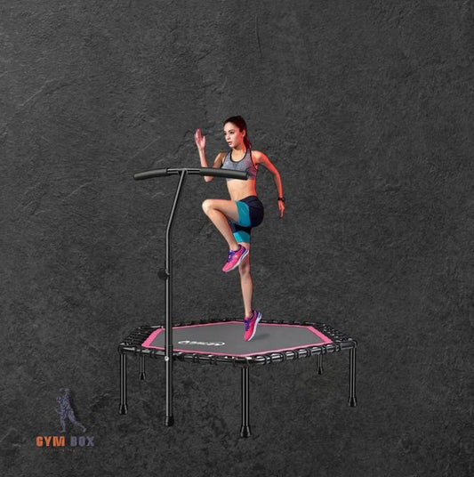 Trampoline with Handle