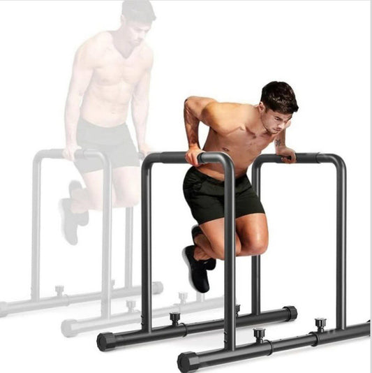 Adjustable dips bar