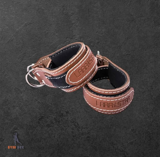 Lara star leather ankle strap