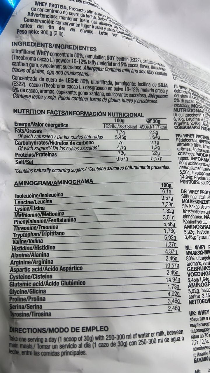 Quamtrax Whey Protein