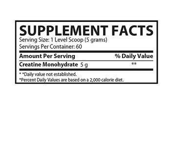 MuscleRulz Creatine Micronized 300 g