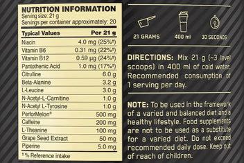 Optimum Nutrition Gold Standard PRE Advanced