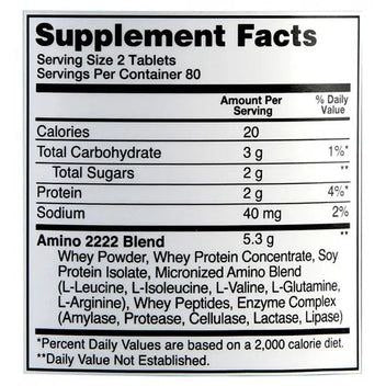 Optimum Nutrition Superior Amino 222 / 160 tablets