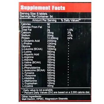 Megasport Amino Hardcore / 325 Chewable tablets