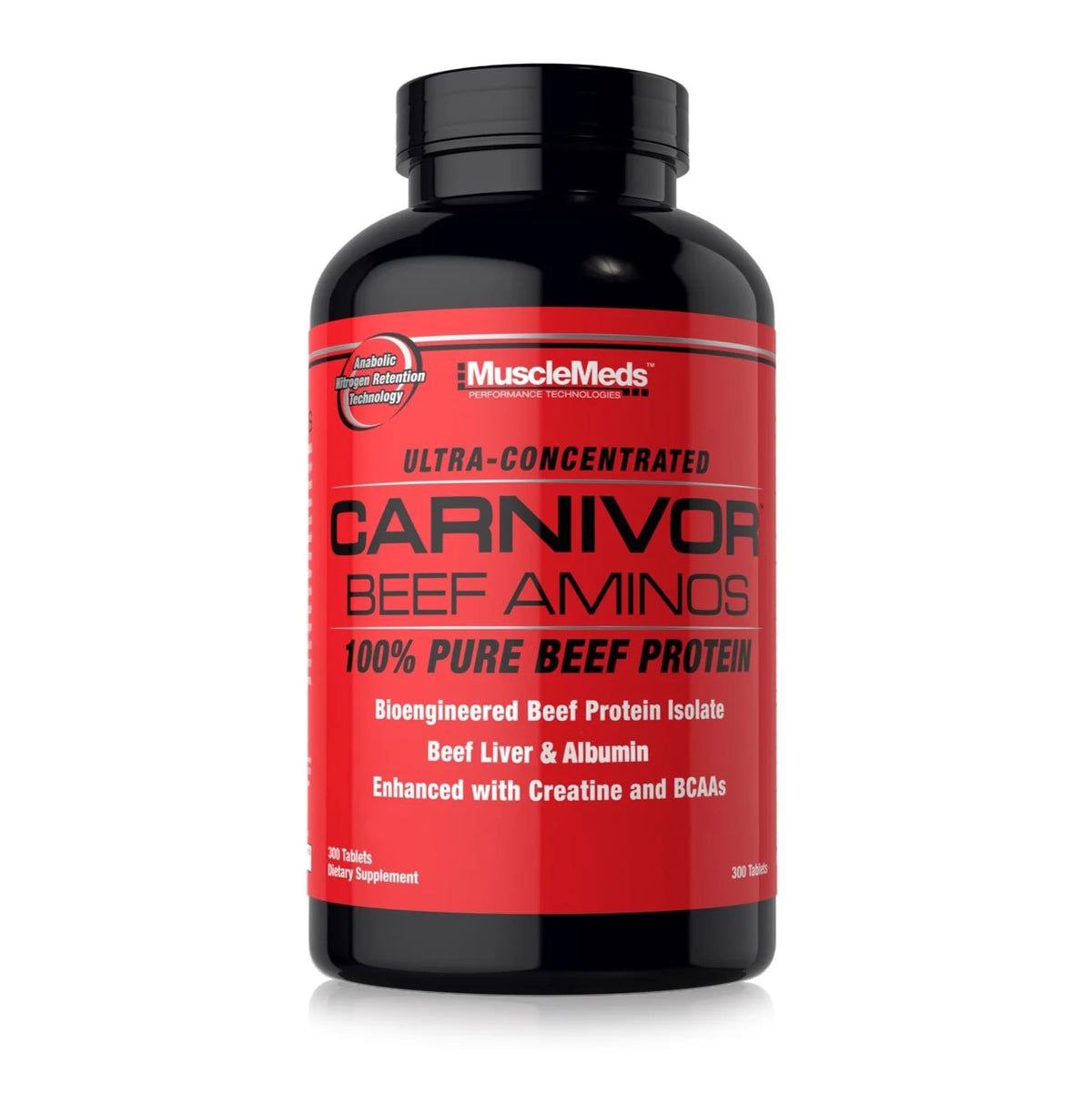 Musclemeds Carnivor Beef Aminos / 300 tablets