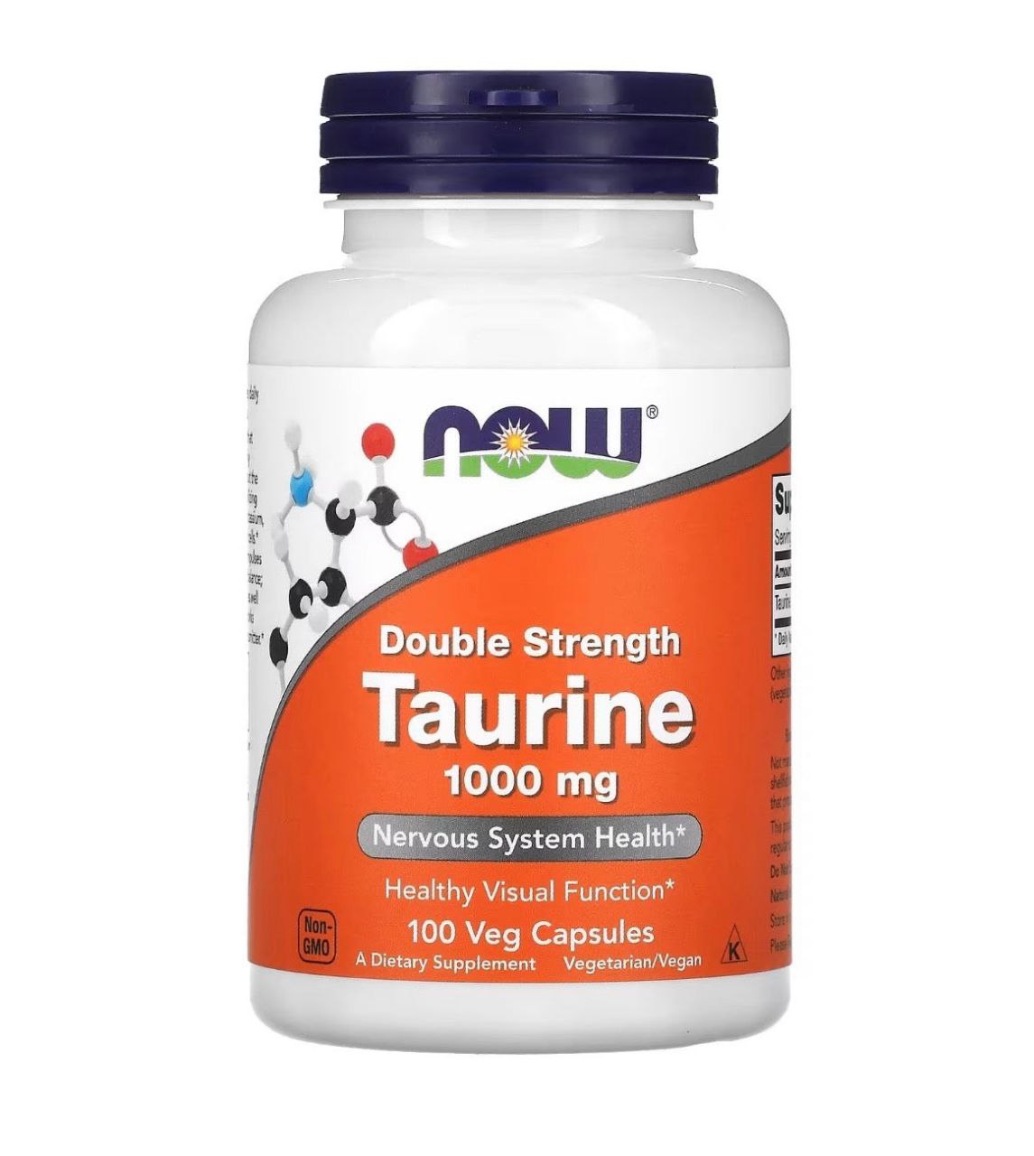 Now Foods Taurine / 100 capsules