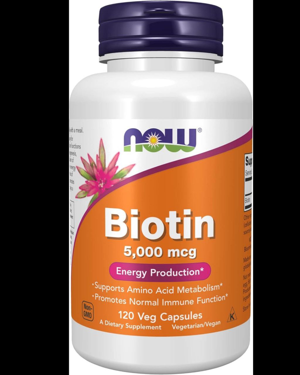 Now Foods Biotin / 120 capsules