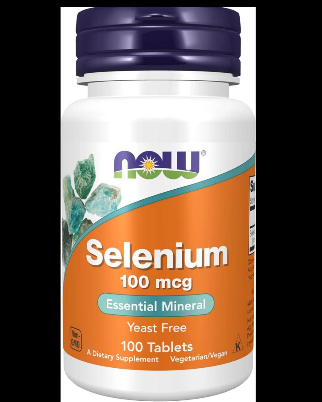 Now Foods Selenium 100 mcg / 100 tablets
