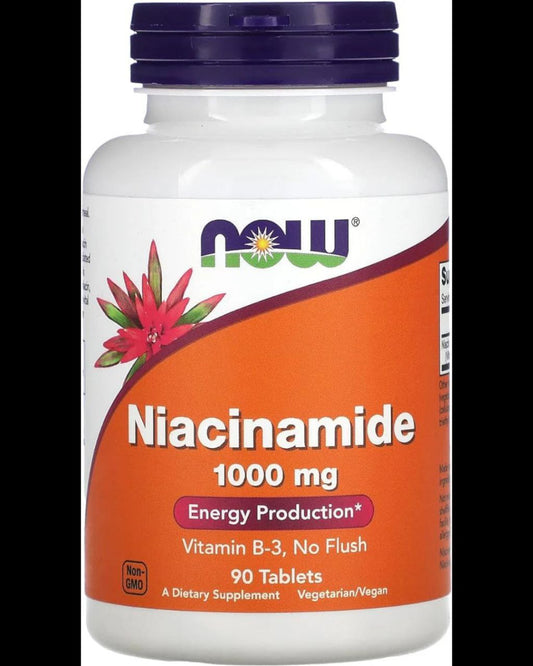 Now Foods Niacinamide / 90 tablets