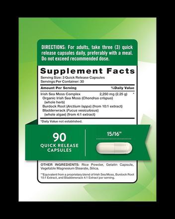 Nature's Truth Irish Sea Moss